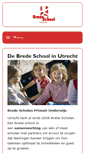 Mobile Screenshot of bredeschoolutrecht.nl